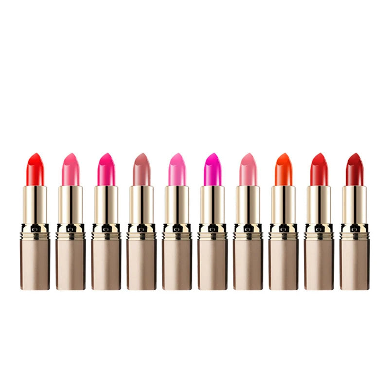 Makeup Matte Lipstick Waterproof 24 Hours Long Lasting Red Lipsticks Resistant Rose Lip Tint Velvet Women Non-Stick Cup Cosmetic