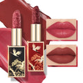 CATKIN Matte Lipstick 2PCS Set Long Lasting for 24H，Lightweight Soft and Ultra Hydrating Lipsticks Infused with Vitamin E