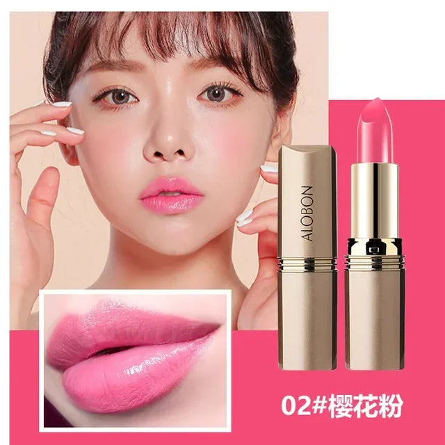 Makeup Matte Lipstick Waterproof 24 Hours Long Lasting Red Lipsticks Resistant Rose Lip Tint Velvet Women Non-Stick Cup Cosmetic